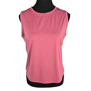 NWOT | Dusty Pink Sleeveless Crewneck Athletic Workout Tank Top | Medium